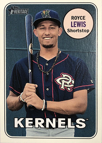  2018 Topps Heritage Minor League Glossy MiLB #180 Tim