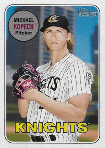 10 YANKEES 2018 TOPPS HERITAGE MINORS #94 ESTEVAN FLORIAL LOT TARPONS 
