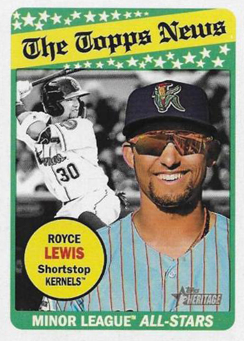  2018 Topps Heritage Minors #63 Bryan Mata Salem Red Sox  Official Minor League Baseball Trading Card : Collectibles & Fine Art