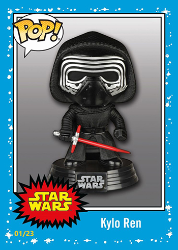 Topps Star Wars Authentics Funko Pop Checklist How to Get