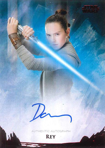 2018 Topps Star Wars Stellar Signatures Daisy Ridley