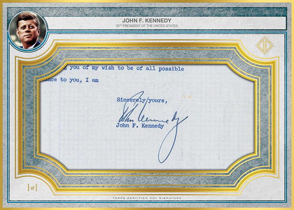 2018 Topps Transcendent Baseball Oversized Cut Signature