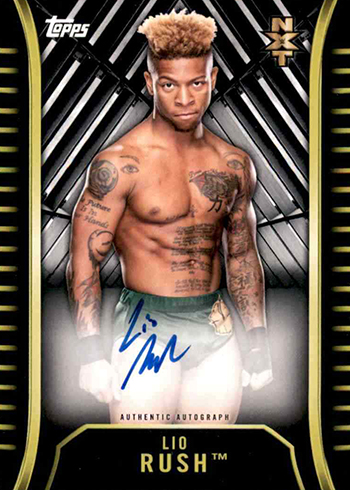 2018 Topps WWE NXT Lio Rush Autograph