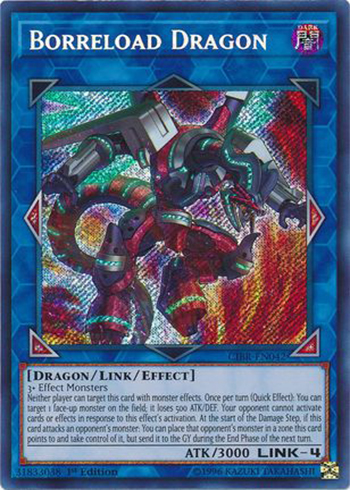 2018 Yu-Gi-Oh Mega Tin Reprints Borreload Dragon