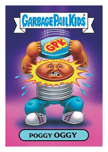 2019 Topps Garbage Pail Kids We Hate the 90s Base Poggy OGGY