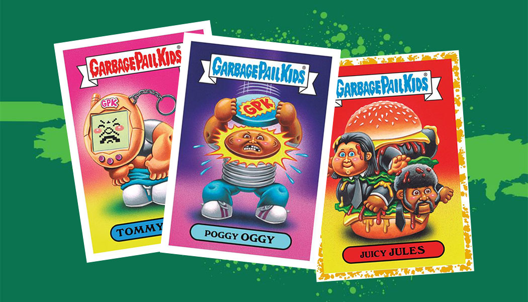 Garbage pail kids outlets we hate the 90’s nick tick