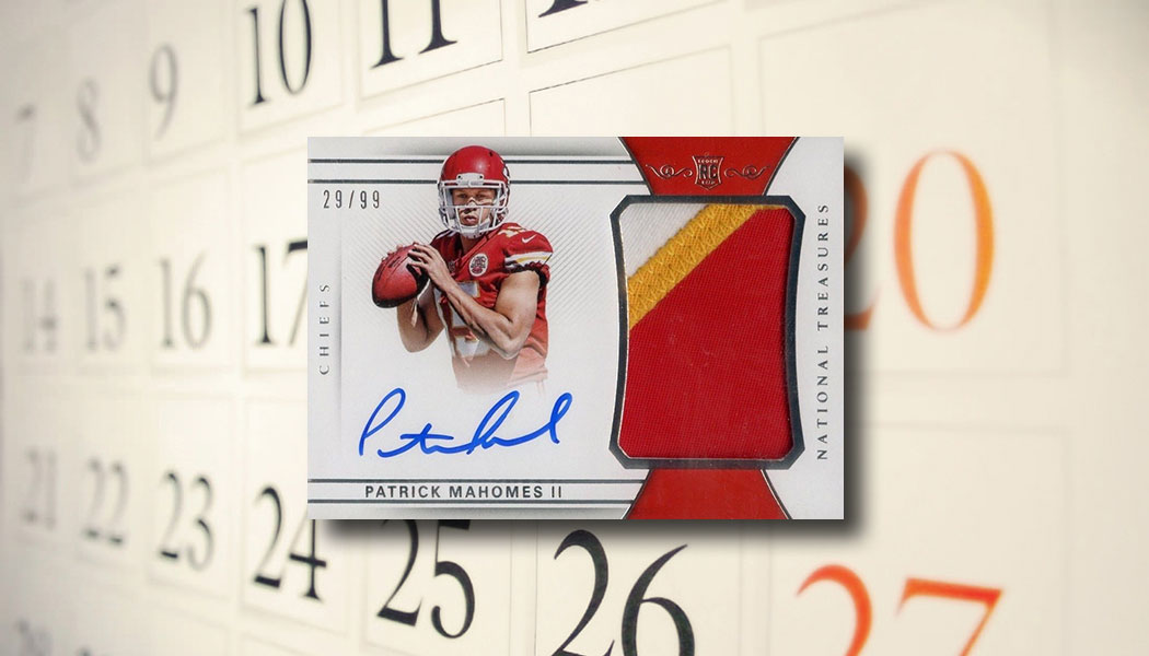 The Daily: 2017 Panini National Treasures Patrick Mahomes RC - Beckett News