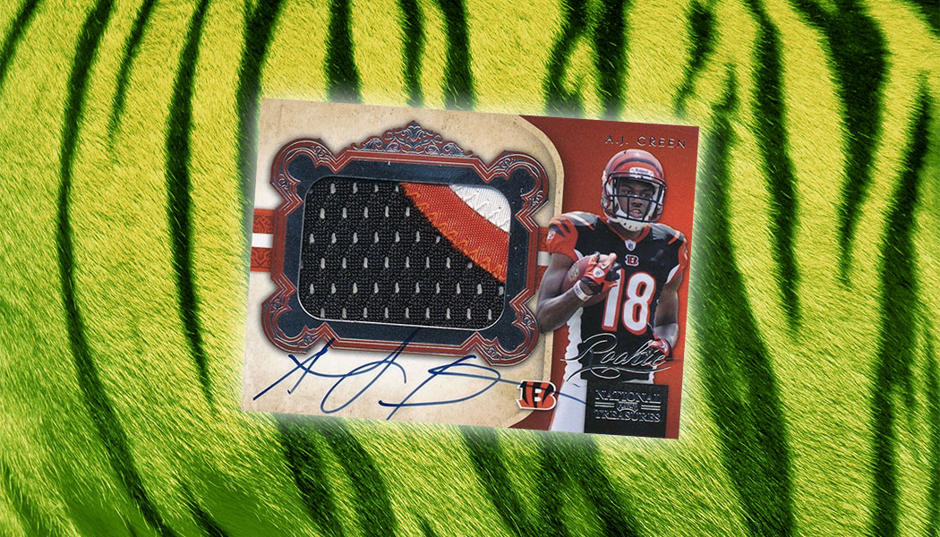 A.J. Green NFL Memorabilia, A.J. Green Collectibles, Verified