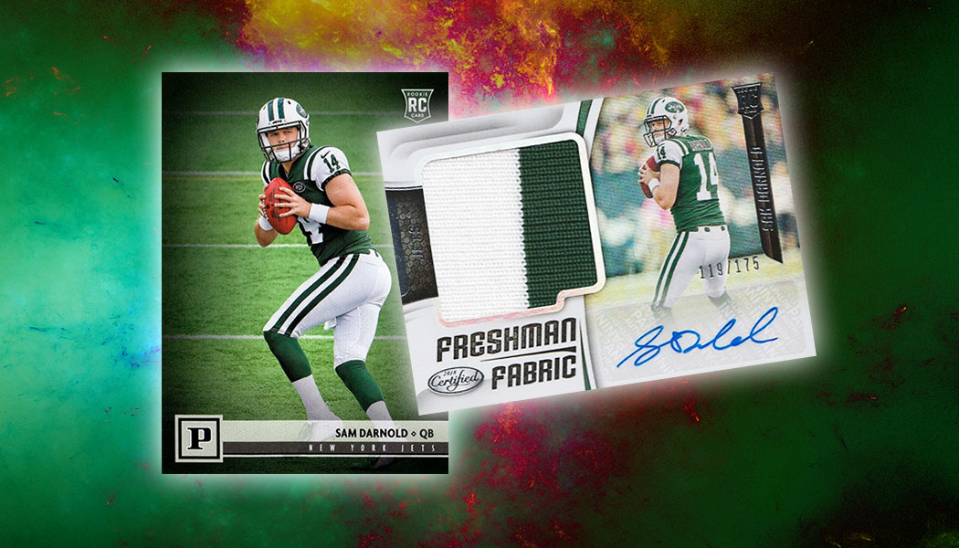 2018 Panini Contenders Rookie Ticket SAM DARNOLD SP RC JERSEY