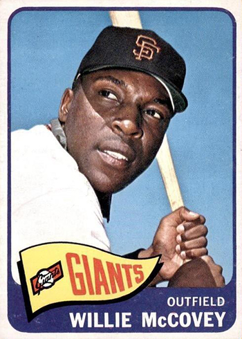 Willie McCovey 1966 Topps #550 – Piece Of The Game