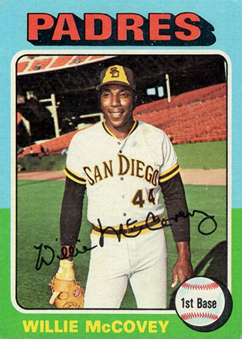  1976 Topps # 520 Willie McCovey San Diego Padres