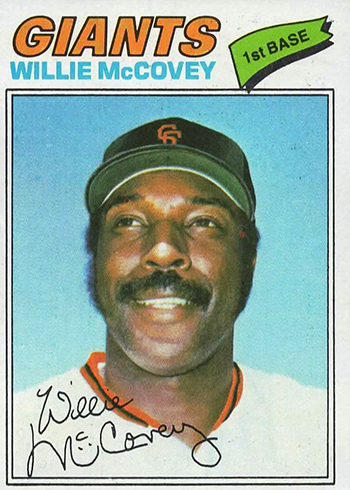 Willie MCovey Cards: A Career in Cardboard - Vintage Card Gallery