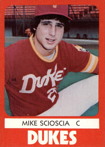 Mike Scioscia Los Angeles Dodgers Baseball Sports Trading Cards for sale