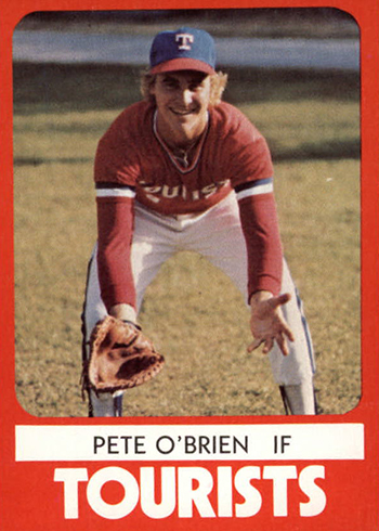 1980 Asheville Tourists TCMA Pete OBrien