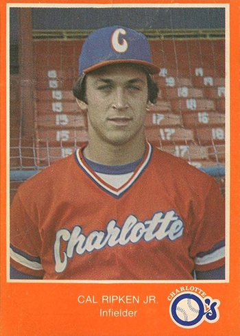 1980 Charlotte O's Police Cal Ripken Jr.