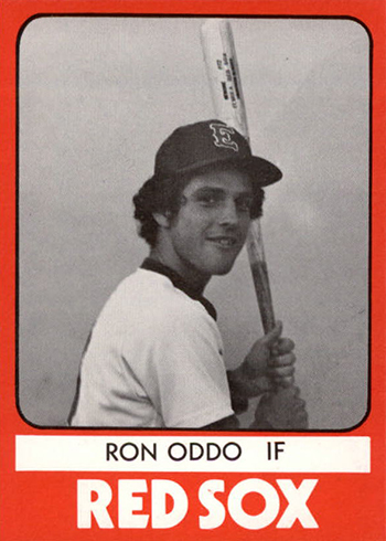 1980 Elmira Pioneer Red Sox TCMA Ron Oddo