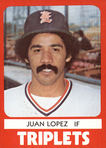 1980 Evansville Tripletts TCMA Juan Lopez