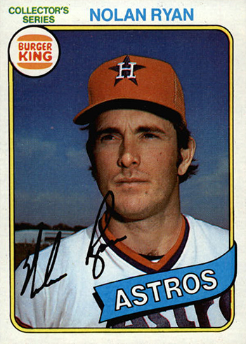  J.R. Richard; Nolan Ryan (Baseball Card) 1980 Topps