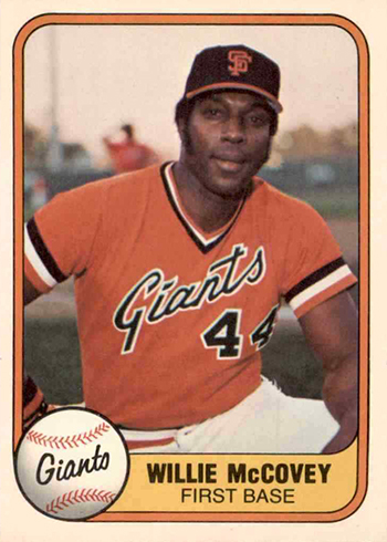 Willie McCovey  Cardboard Gods