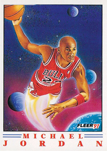 1991-92 Fleer Pro-Vision Michael Jordan