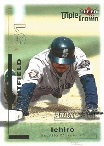 2001 Upper Deck Ichiro Suzuki Rookie Baseball Card UD51 All Star Game RC