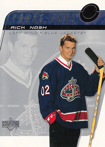 2002-03 Upper Deck Rick Nash RC Young Guns