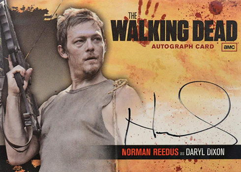 2011 Cryptozoic Walking Dead Norman Reedus Autograph A18