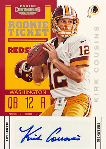 Kirk Cousins Putting Up Big Numbers on the Field and with His Cards -  Beckett Pricing Insider - Beckett News