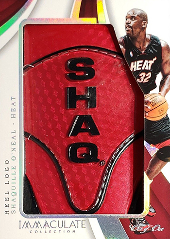 2017-18 Panini Immaculate Basketball Sneak Peek Heal Logo Shaquille ONeal