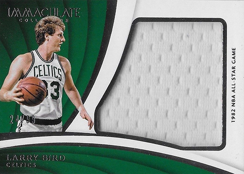 2017-18 Panini Immaculate Basketball Special Event Materials Larry Bird