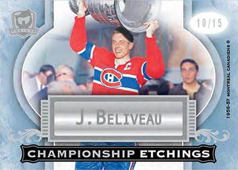 2017-18 Upper Deck The Cup Hockey Championship Etchings