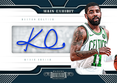 2018-19 Panini Dominion Basketball Main Exhibit Signatures