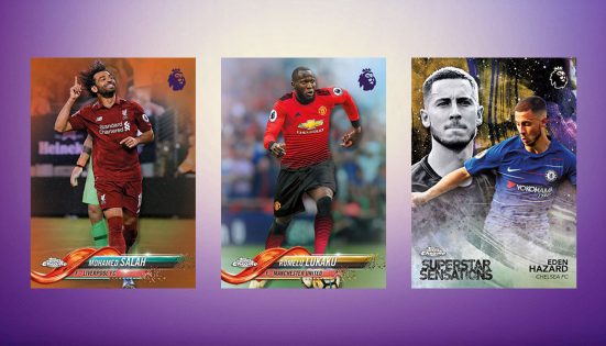 2018-19 Topps Chrome Premier League Soccer Checklist, Team