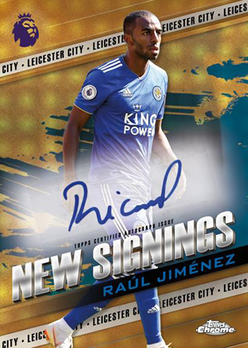 Topps Chrome Premier League 2018 Callum Wilson Bournemouth England Autograph