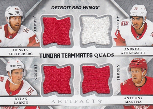 22/23 Artifacts Dylan Larkin NHL Remnants Jersey Patch - Red Wings