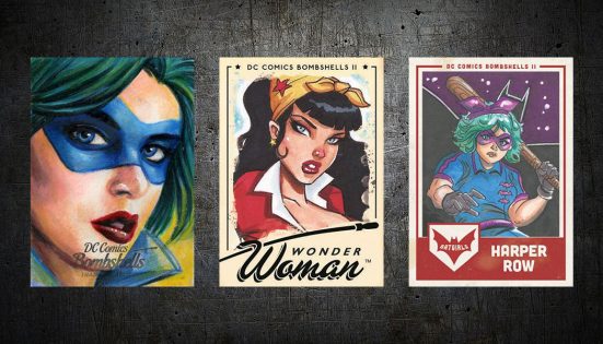 2018 DC Comics Bombshells II 2 BASE Trading Card #44 SUPERMAN