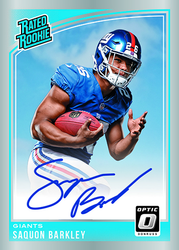 2018 Donruss Optic (Rated Rookie) Jaylen Samuels #334 – $1 Sports