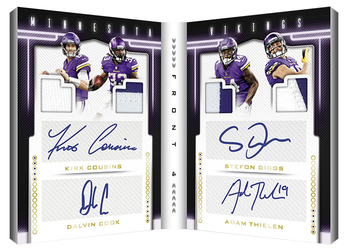 2022 Panini Playbook Football Showcases Booklets, Autographs