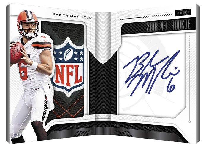 2018-Panini-Playbook-Football-Rookie-Autograph-Book-NFL-Shield