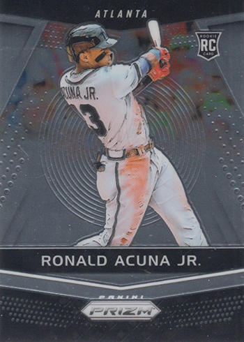 2015 Ronald Acuna Jr. Gold Platinum Rookie Card. Custom Card 