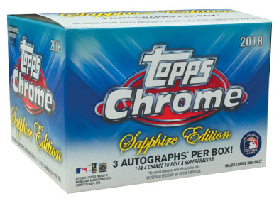 2018-Topps-Chrome-Sapphire-Edition Baseball-Box