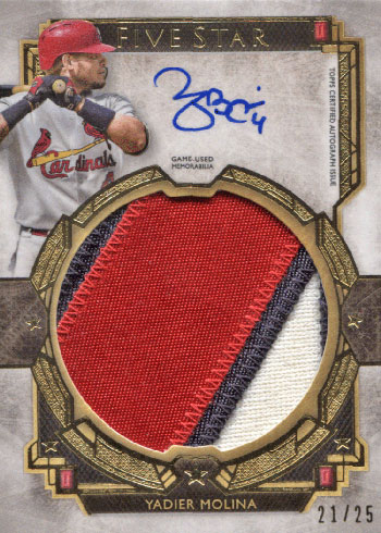 Travis Shaw autographed baseball card (Milwaukee Brewers) 2018 Topps Five  Star #FSATS Thick