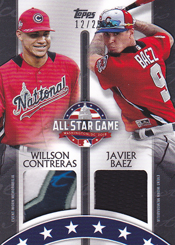 2021 Topps Update FREDDY PERALTA All Star Game Stitches Relic