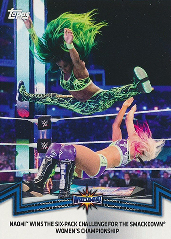 Alicia Fox 2018 Topps WWE Women's Division Divas Champion Insert WC-4