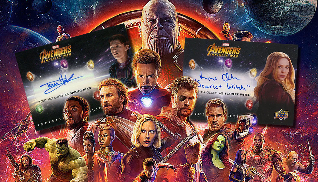 Marvel Avengers Infinity War Upper Deck 2018 Film Cels Card Selection 