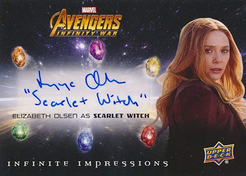 Early 2018 Upper Deck Avengers: Infinity War Autographs Trends 