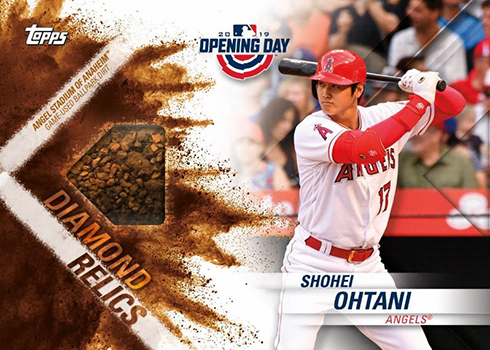 2019 Topps Opening Day Baseball Diamond Relics