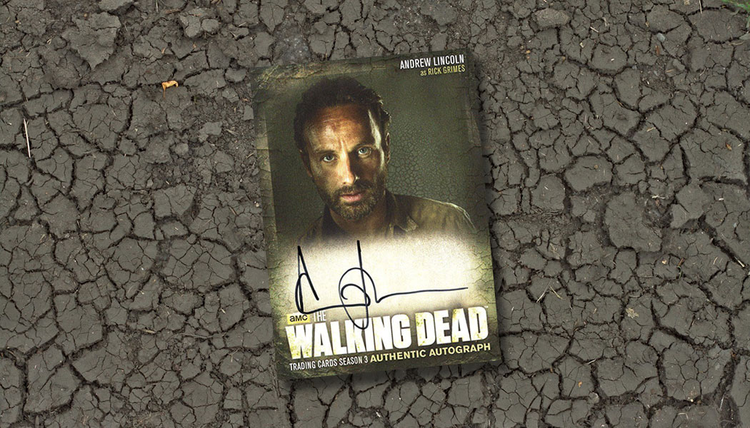 NORMAN REEDUS THE WALKING DEAD SEASON 5 SIGNED PHOTO PRINT ANDREW LINCOLN 