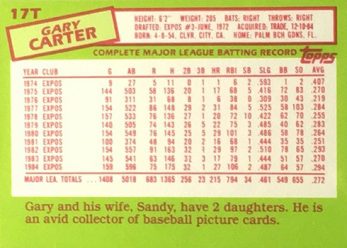 How to Tell Topps and Topps Tiffany Baseball Cards Apart Using Backs