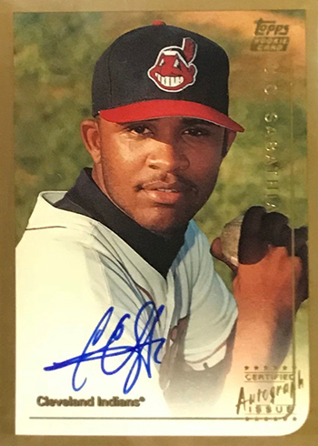 Lids CC Sabathia Cleveland Indians Autographed 1999 Topps Chrome